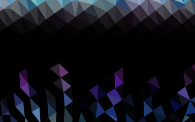 Obraz premium Light Multicolor, Rainbow vector shining triangular background. A sample with polygonal shapes. Brand new design for your business.