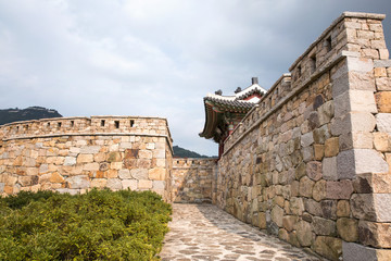 Gimhaeeupseong Fortress in Gimhae-si, Korea.