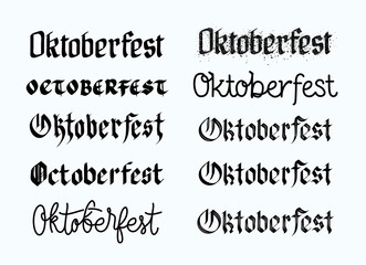 Oktoberfest design, Beer Festival illustration