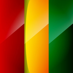 Background Reggae Flag Colors Pattern