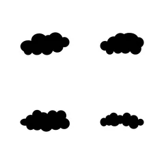 Möbelaufkleber cloud technology vector logo template design © evandri237@gmail