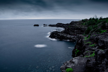 Lava Rock Cliffs on Maui