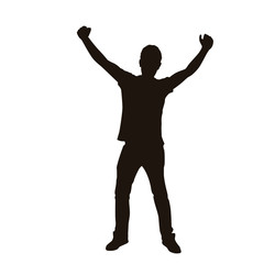 Happy People Silhouette