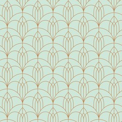 Fish Scale Art Deco Pattern 19