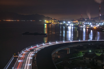 広島県呉市の夜景