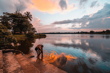 Anuradhapura's sunset