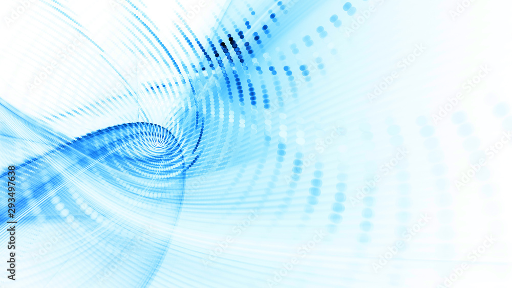 Poster abstract background element. fractal graphics series. composition of glowing lines and mosaic halfto