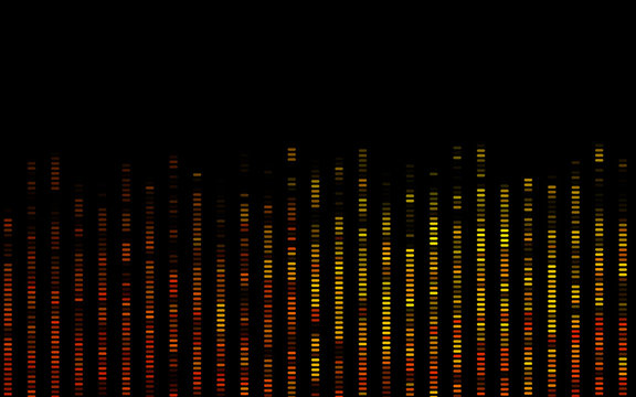 Dark Orange vector layout with flat lines. Shining colored illustration with narrow lines. Pattern for ads, posters, banners.