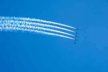 The Blue Angels is the United States Navy's flight demonstration squadron