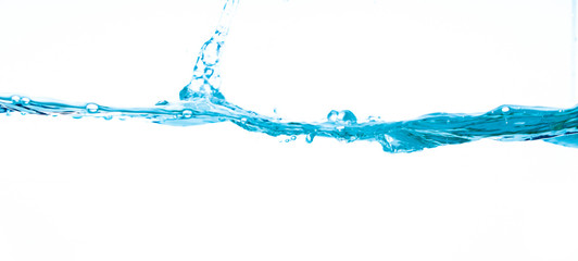 Blue Water Surface With Baubles