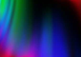 Dark Multicolor, Rainbow vector background with bubble shapes. Blurred geometric sample with gradient bubbles.  Marble style for your business design.