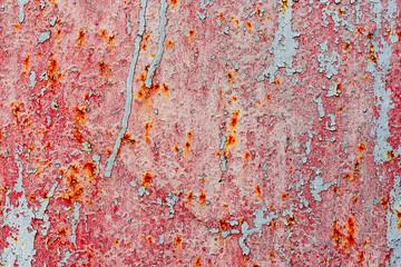 Metal texture with scratches and cracks which can be used as a background