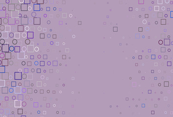 Light Multicolor, Rainbow vector backdrop with dots, spots, cubes.