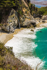 Mcway Falls in Julia Pfeiffer Burns State park
