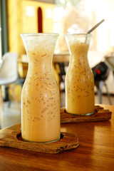 Espresso Ice Coffee in coffee shop