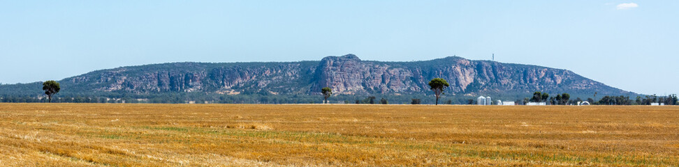 Panoramic view of Mt Arapiles in Victoria, Australia