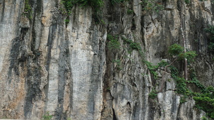 Rock climbers on the summit