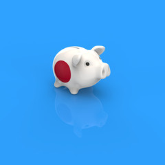 Piggy bank - 3D Illustration