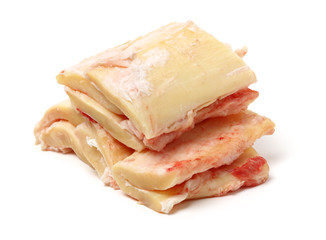 Cattle Ligament on white background