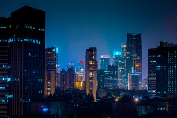 Shanghai's most prosperous city, Shanghai, Shanghai's night scenes