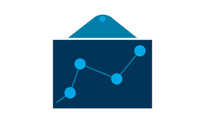 Analytics icon for data analysis and metrics tracking