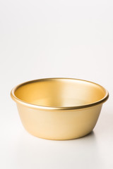 Bowl on white background.