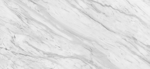 Obraz na płótnie Canvas White Carrara Marble Texture Background With Curly Grey Colored Veins, It Can Be Used For Interior-Exterior Home Decoration and Ceramic Decorative Tile Surface, Wallpaper, Architectural Slab.