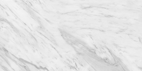 White Carrara Marble Texture Background With Curly Grey Colored Veins, It Can Be Used For Interior-Exterior Home Decoration and Ceramic Decorative Tile Surface, Wallpaper, Architectural Slab.