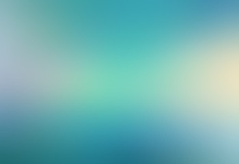 Blue cyan flare blurry cool background. Fantastic cold sky.