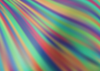 Light Silver, Gray vector background with bent lines. Creative geometric illustration in marble style with gradient. The template for cell phone backgrounds.