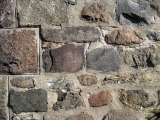  texture and background wall of the old castle