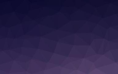 Dark Purple vector blurry triangle texture. Glitter abstract illustration with an elegant design. The best triangular design for your business.