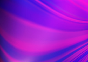 Light Pink, Blue vector blurred background. A vague abstract illustration with gradient. Brand new design for your business.