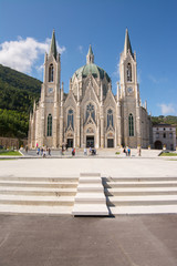  Basilica santuario di Maria Santissima Addolorata, is a modern-day sanctuary located in the Matese...