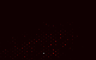 Light Yellow, Orange vector layout with circle shapes. Blurred bubbles on abstract background with colorful gradient. Pattern of water, rain drops.