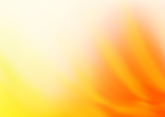 Light Yellow, Orange vector abstract background. Glitter abstract illustration with an elegant design. The background for your creative designs.