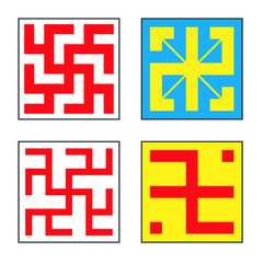 swastika pattern collection 3