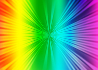 Obraz premium Light Multicolor, Rainbow vector template with repeated sticks. Lines on blurred abstract background with gradient. Backdrop for TV commercials.