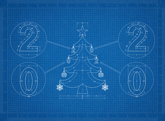 Christmas tree 2020 Blueprint