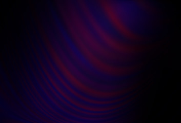 Dark Purple vector background with liquid shapes.