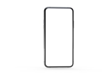 smartphone digital isolated modern white background