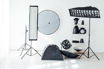 Photo studio equipment flash accessories photographer light