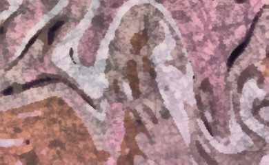 Colorful grunge abstract background with liquid effect. Swirl wave and scratched vintage elements.