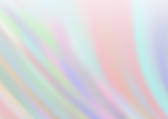 Light Silver, Gray vector template with bent ribbons. Glitter abstract illustration with wry lines. The template for cell phone backgrounds.