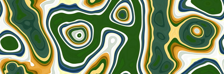 Fluid art- abstract illustration