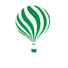 ballon logo template. Travel agency logo template