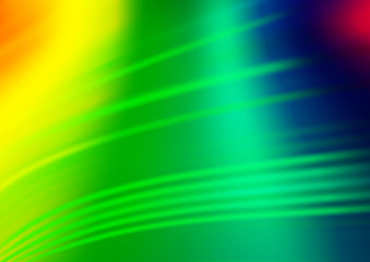 Light Multicolor, Rainbow vector glossy bokeh pattern. Glitter abstract illustration with an elegant design. Brand new style for your business design.