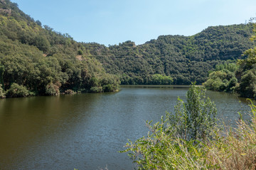 Obraz premium The tau swamp on the route of the ter