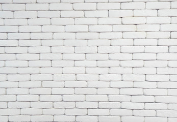Clean and transparent white brick background