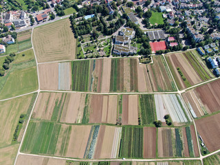 Deutschland , Harvest concept , Ernte , Drohnen Foto, Deutschland, Landwirtschaft mit Ackerbau,...